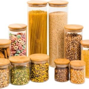 Conjunto de potes herméticos premium