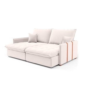 Sofá 3 lugares — conforto do lar