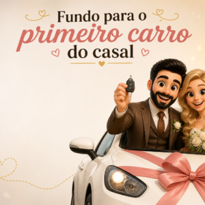 Fundo para o primeiro carro do casal