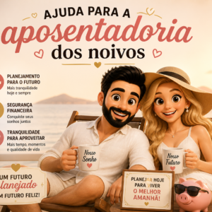 Ajuda para a aposentadoria dos noivos