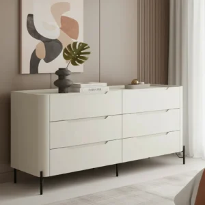 Cômoda para quarto 6 gavetas